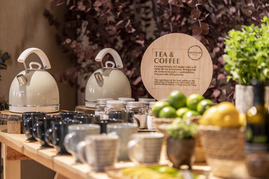 Estación de té y café