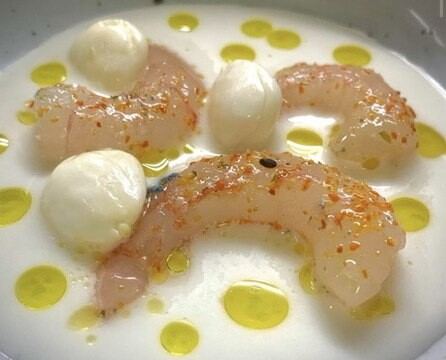 Pescado con aceite de oliva virgen y sal