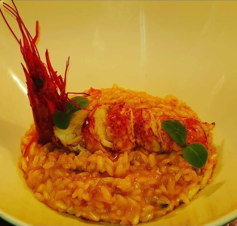 Risotto de carabinero
